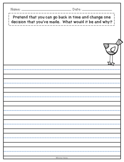 Creative Journal Prompts for 2nd, 3rd, and 4th Grade