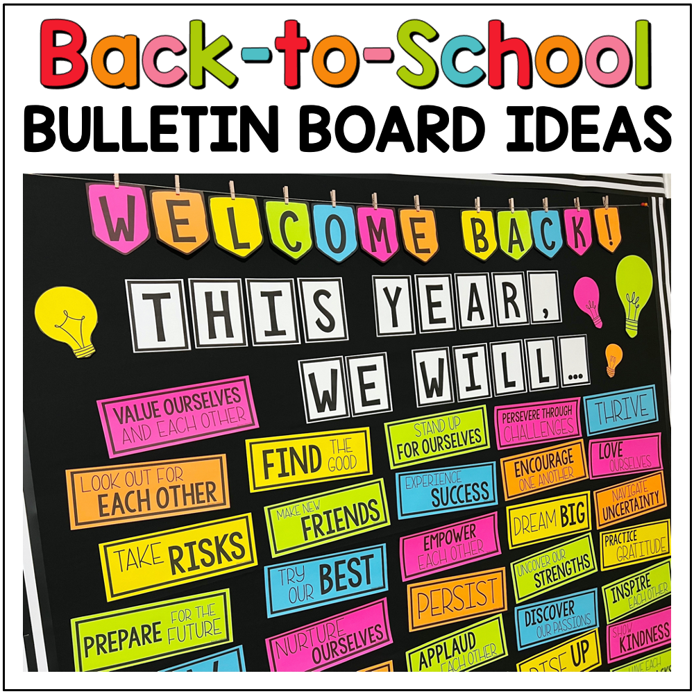 Back to school bulletin board ideas that build commun vrogue co