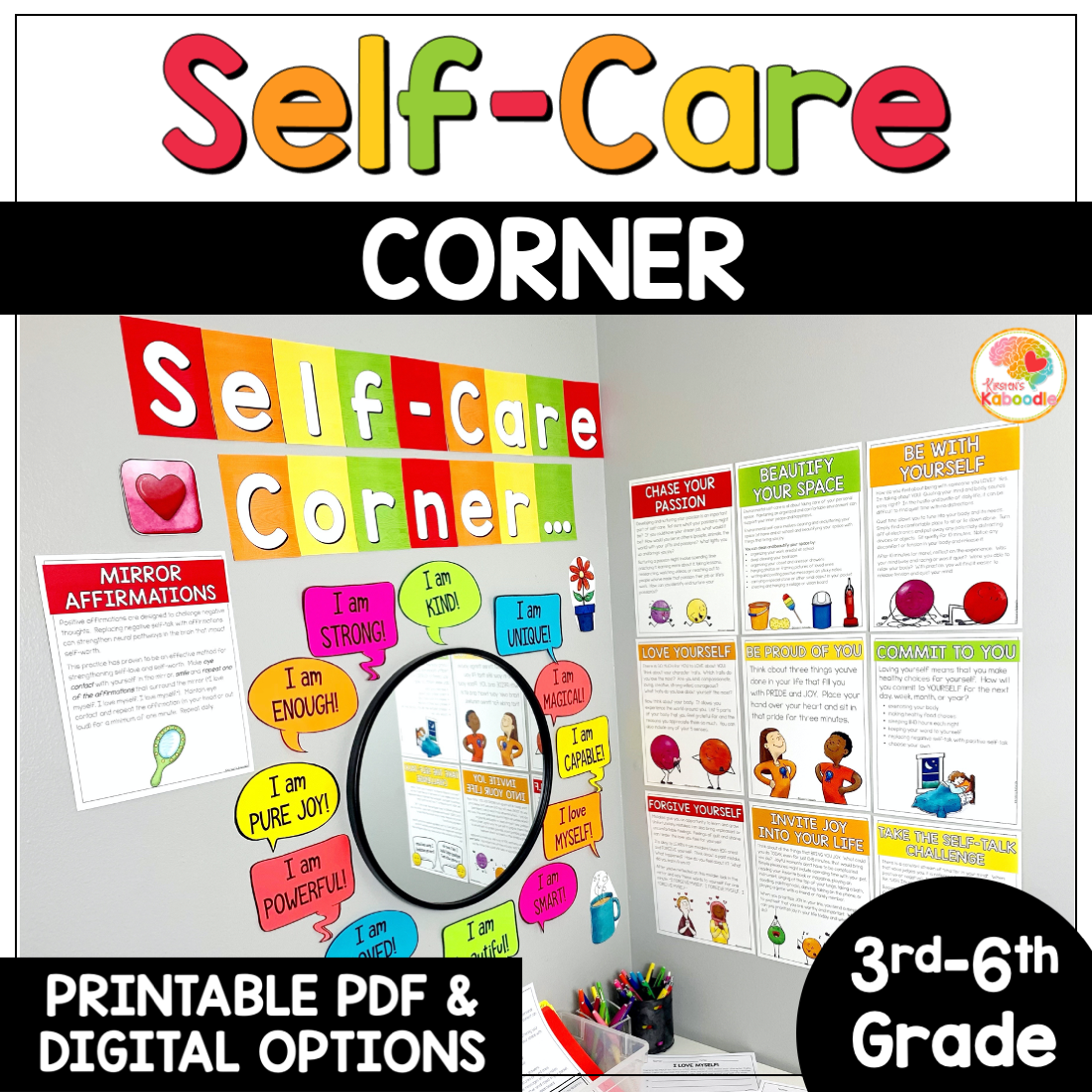 self-care-corner-for-kids
