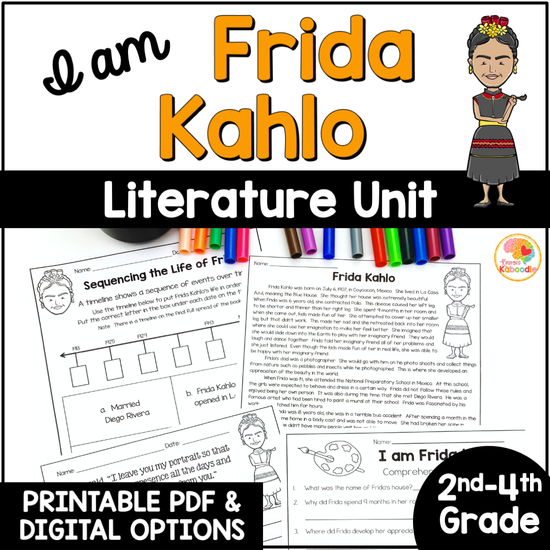 i-am-frida-kahlo-by-brad-meltzer-activities