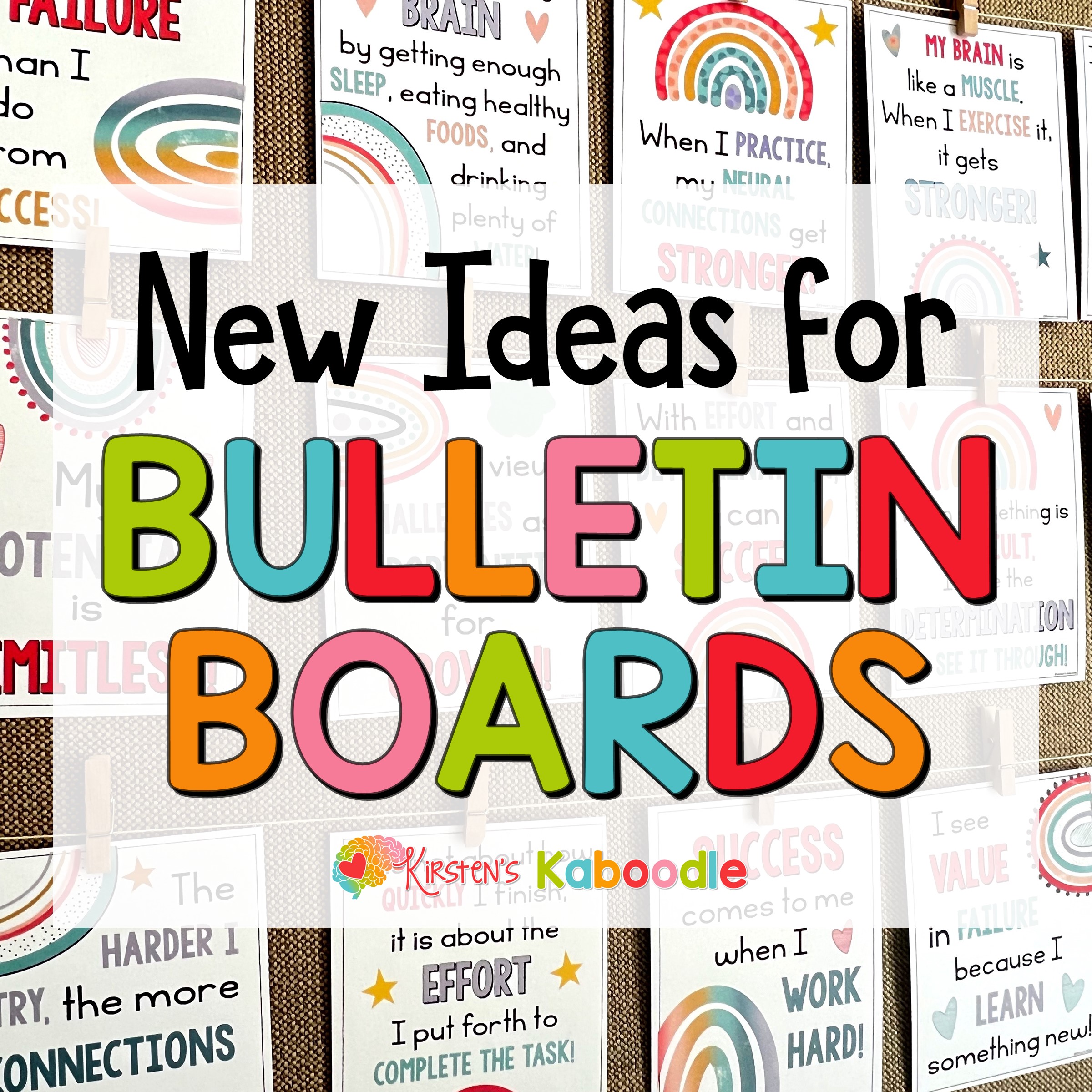 Ideas for Bulletin Boards • Kirsten's Kaboodle