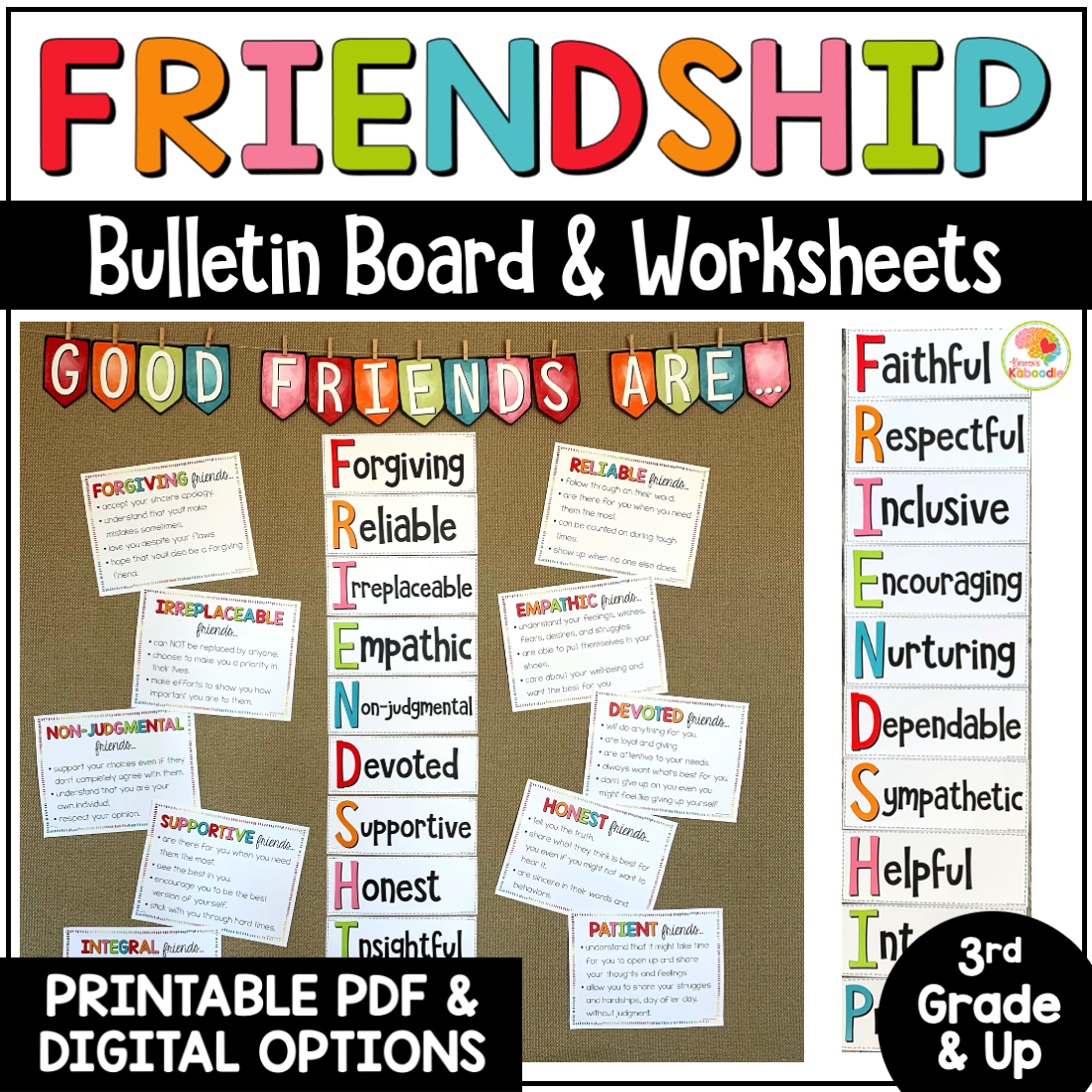 friendship-activities-bulletin-board