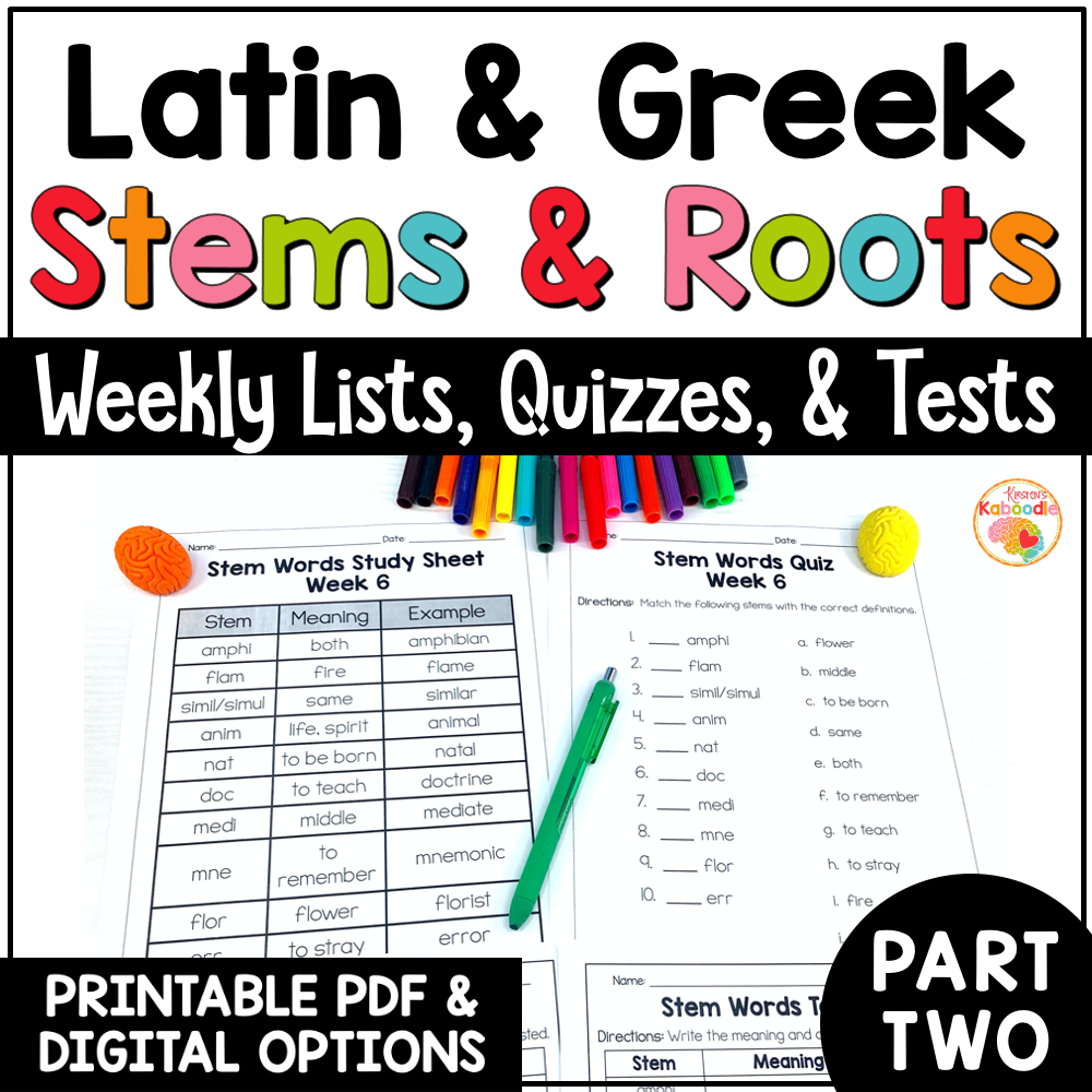 Latin-and-Greek-roots-list