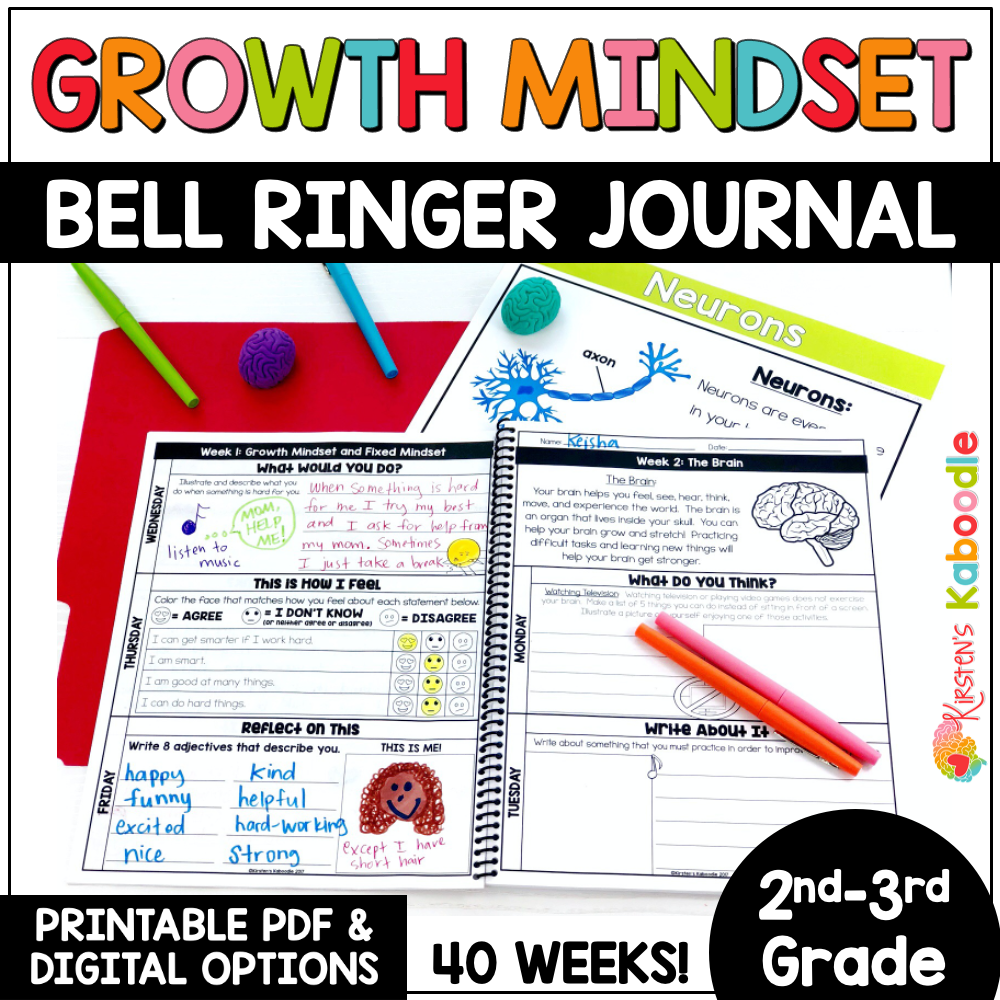 growth-mindset-bell-ringers-journal