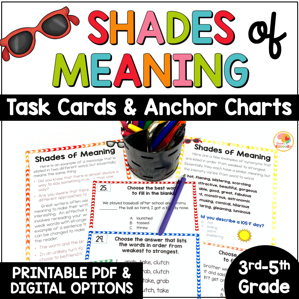 shades-of-meaning-activities