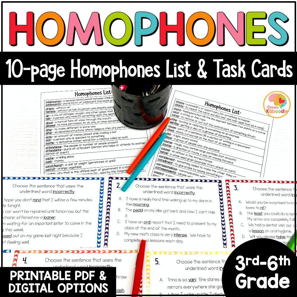 homophones-activities-task-card-list-4th-grade