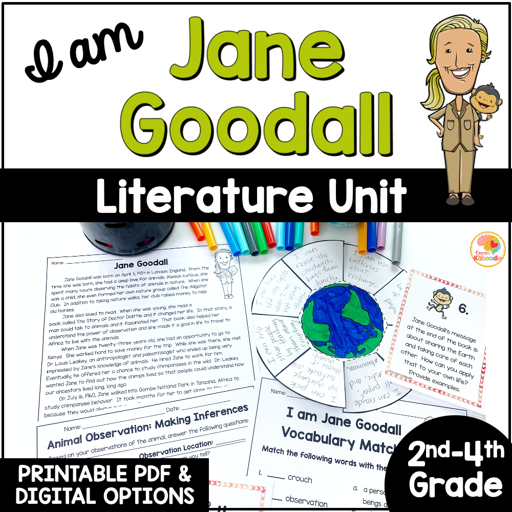 i-am-jane-goodall-activities