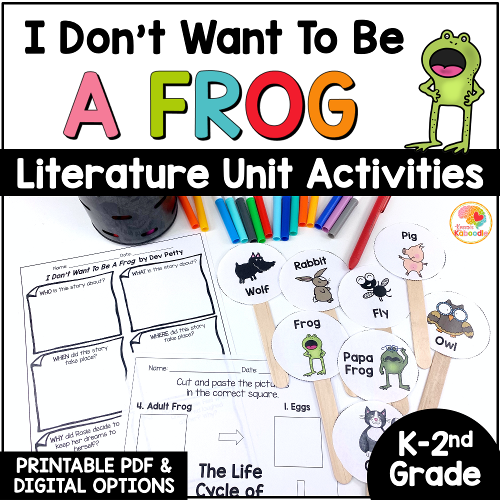 i-dont-want-to-be-a-frog-activities