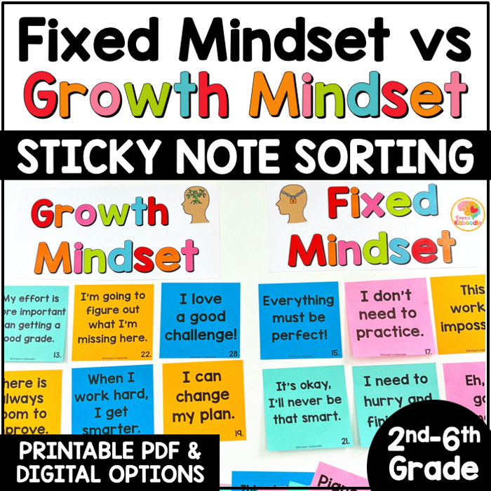 growth-mindset-vs-fixed-mindset-sorting-activity