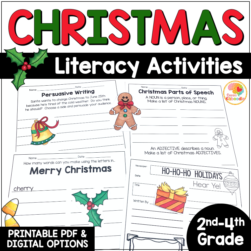 christmas-literacy-activities-writing-worksheets
