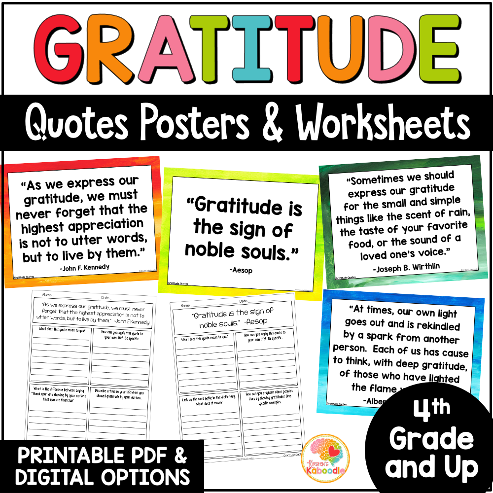 gratitude-quotes-posters-bulletin-board-worksheets