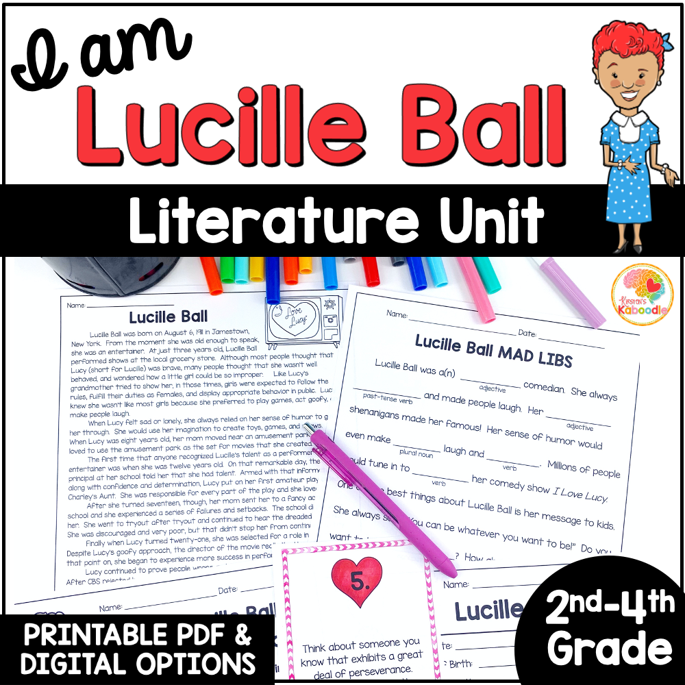 i-am-lucille-ball-activities-worksheets-brad-meltzer