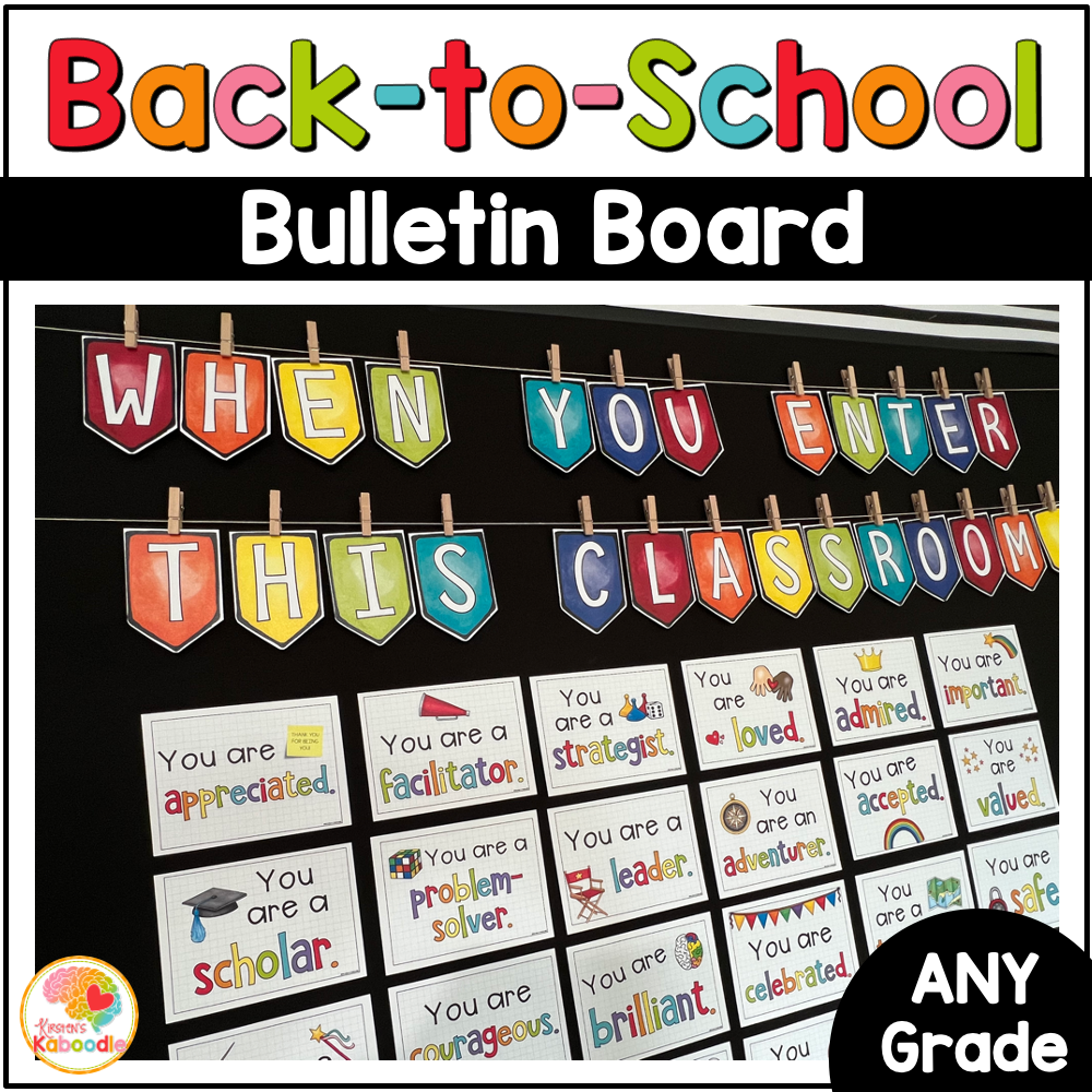 Puzzle Pieces Bulletin Board for Community Building: Back to School, New  Years