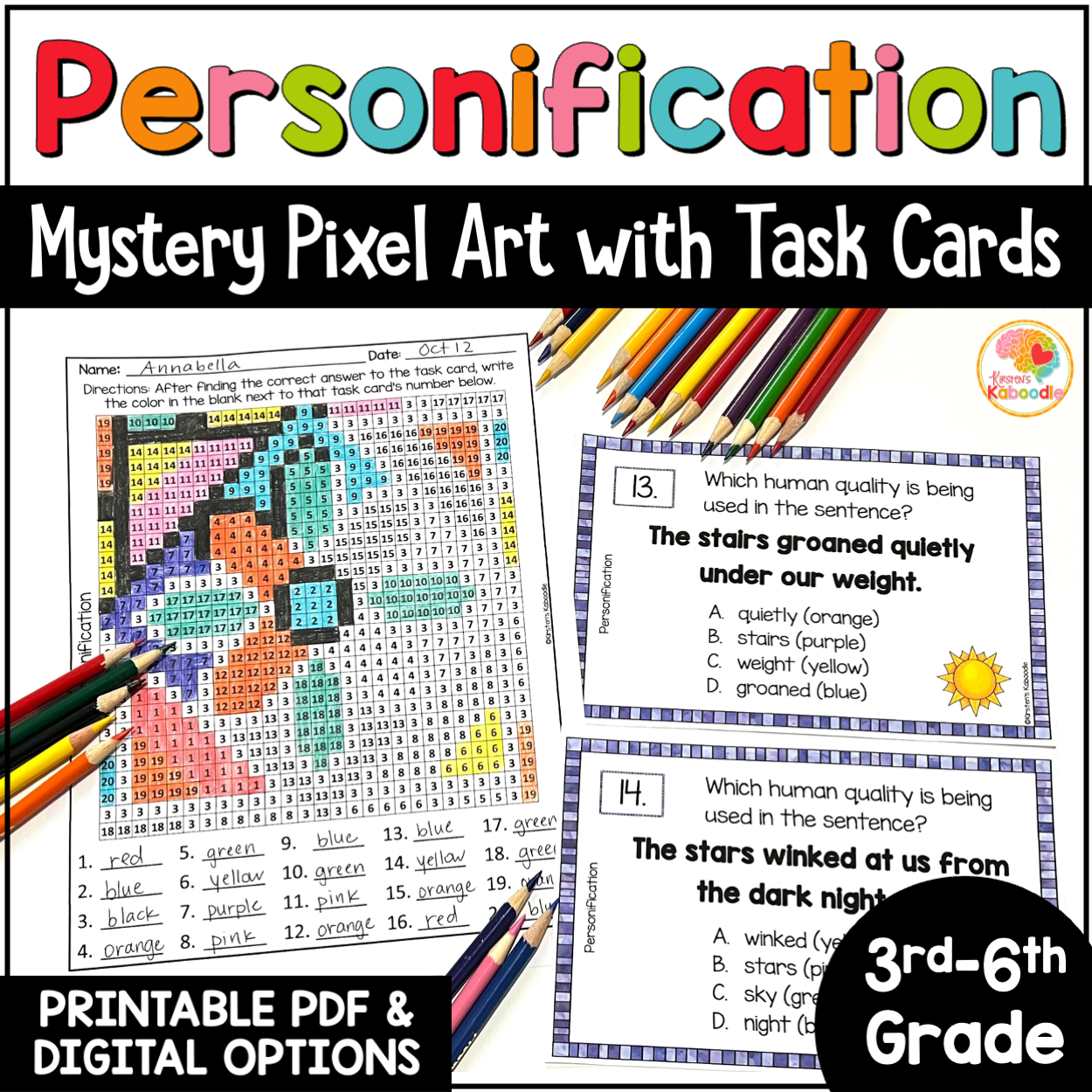 personification-color-by-number-coloring-page